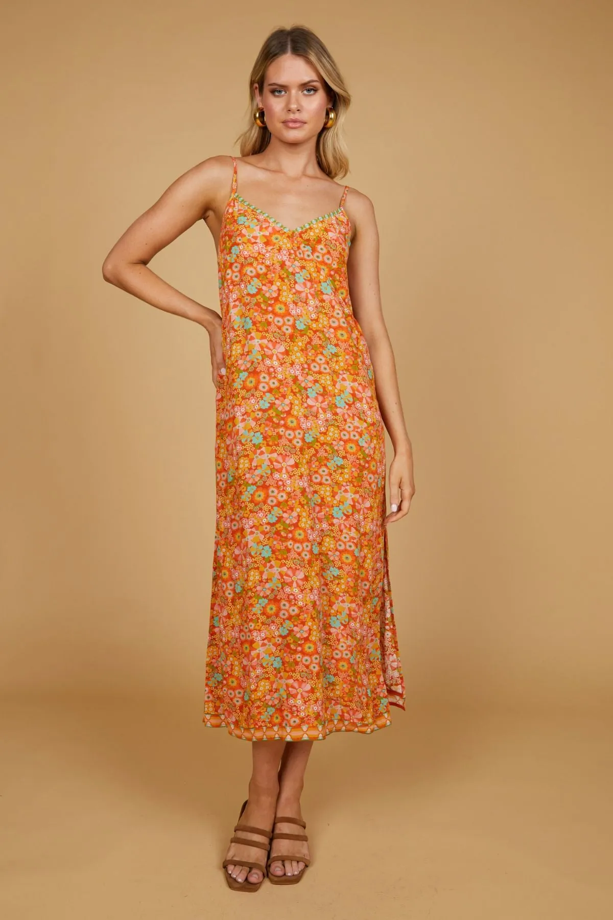 Natalie Slip Dress - Summertime