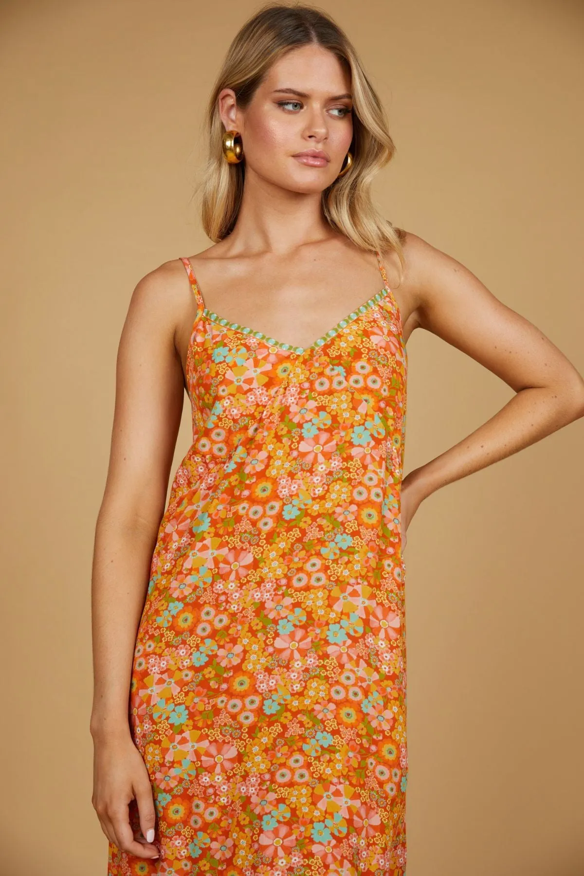 Natalie Slip Dress - Summertime