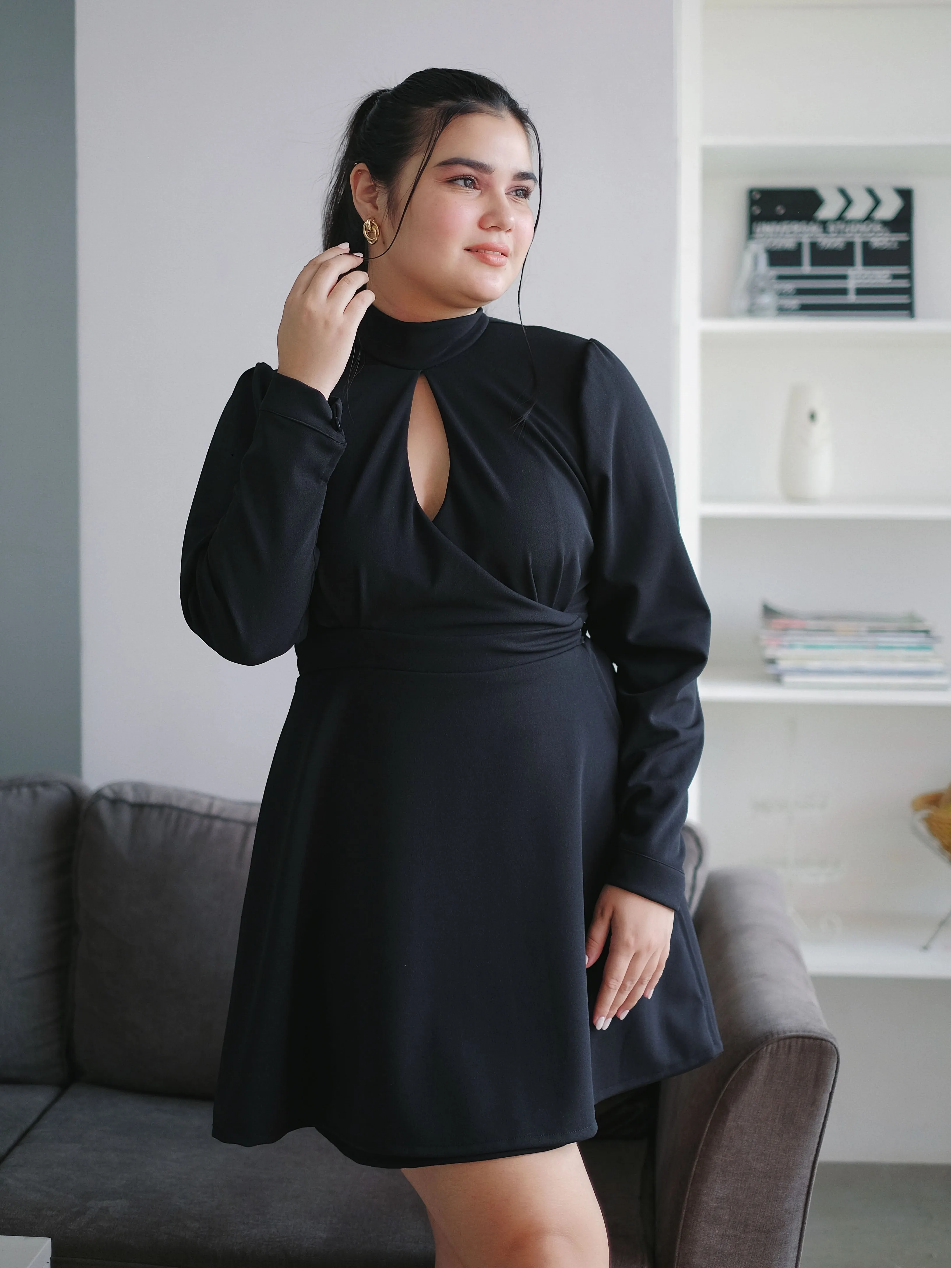 Natashia Dress - black