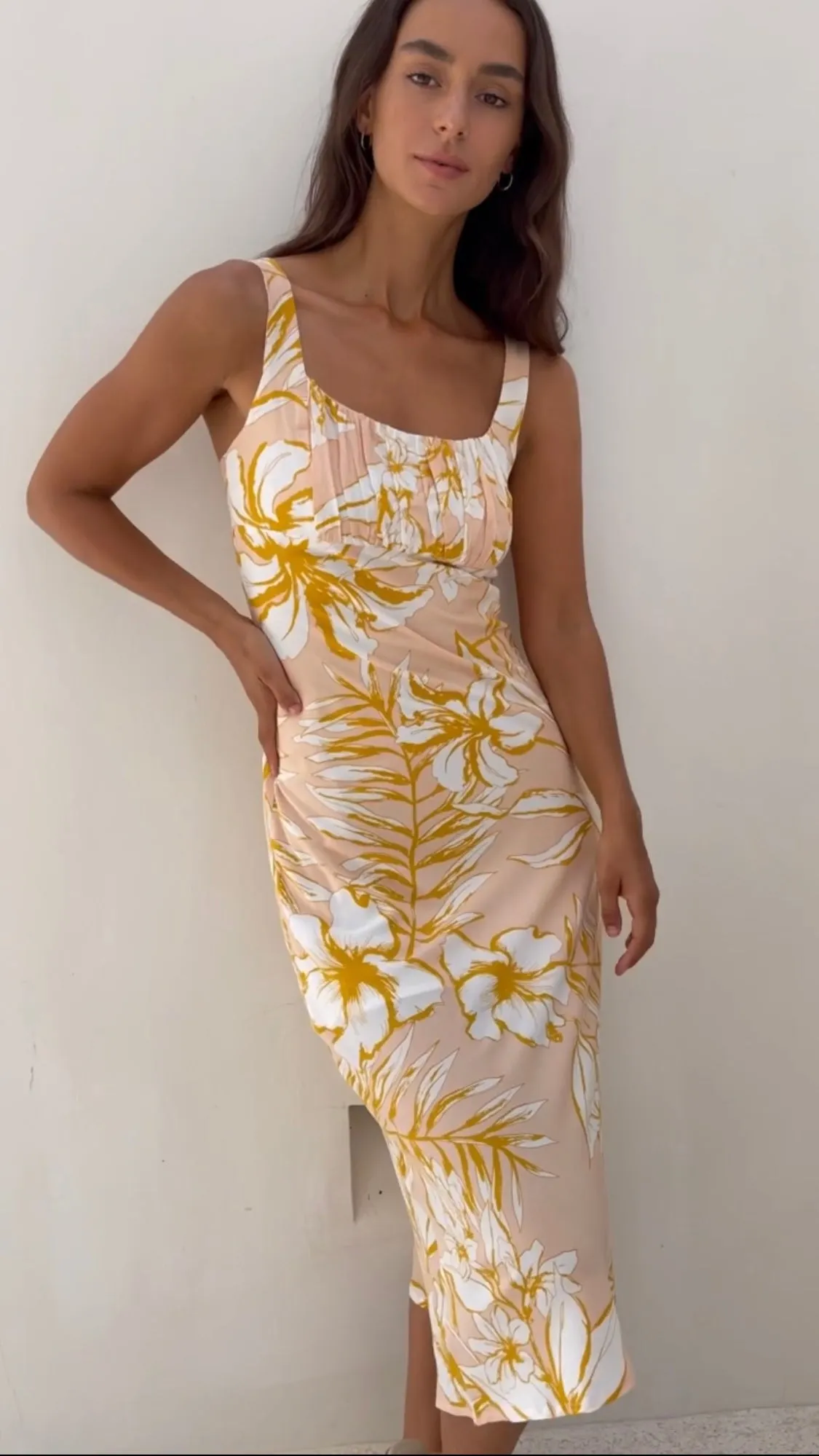 PALM SPRING MIDI DRESS