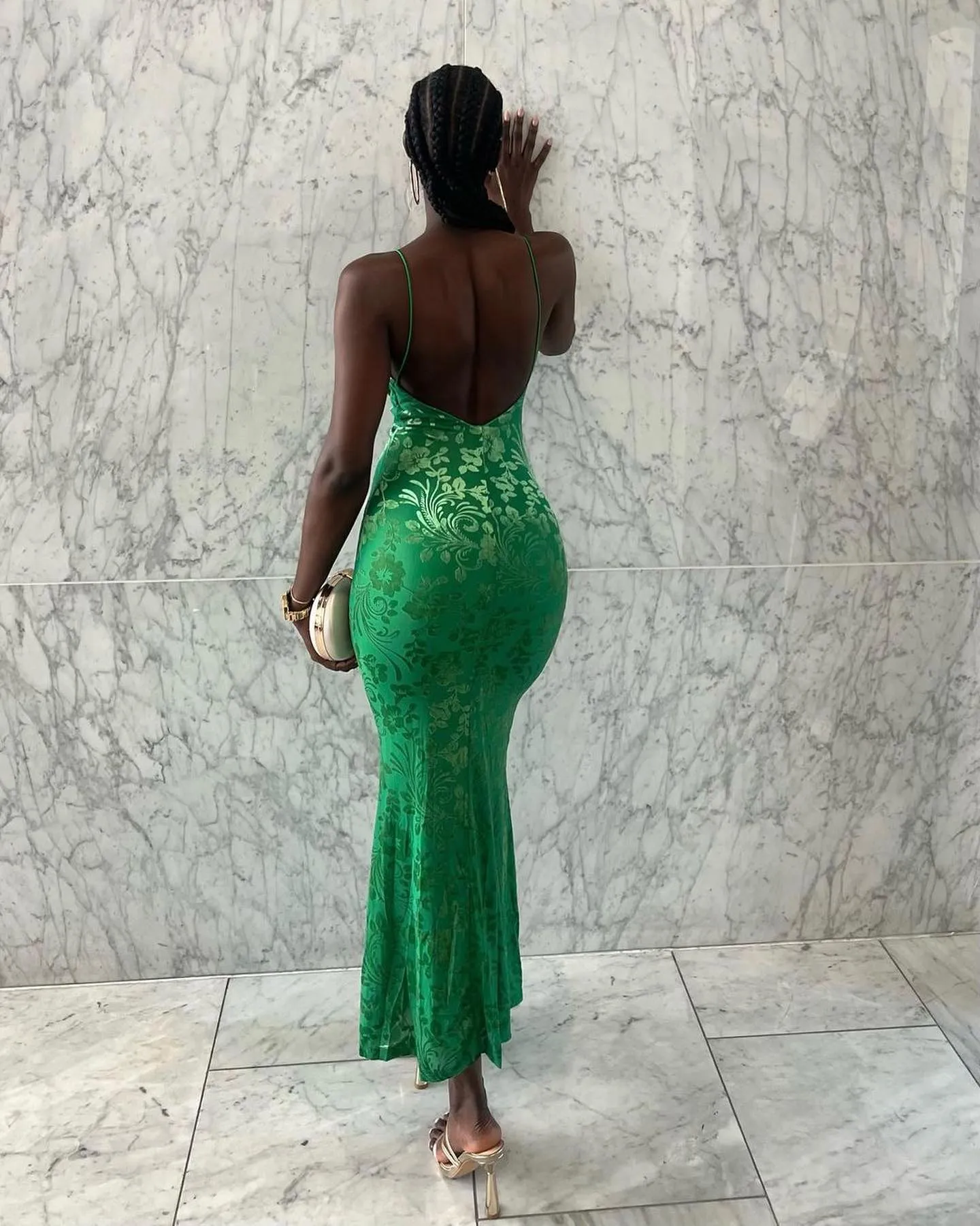 Petoria Maxi Dress - Emerald