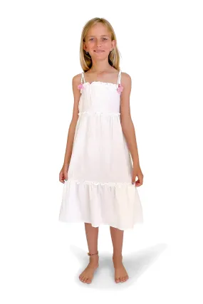 Solstice Dress-White