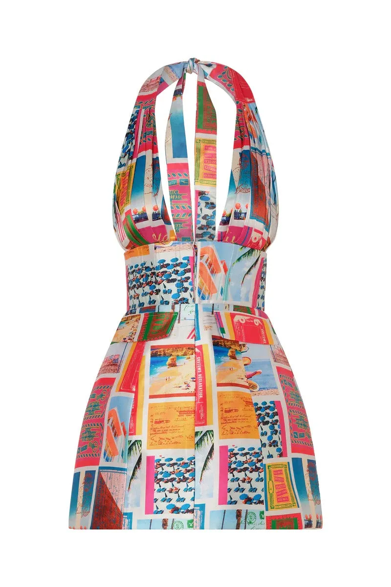 St Lucia Dress - Vacanza Print