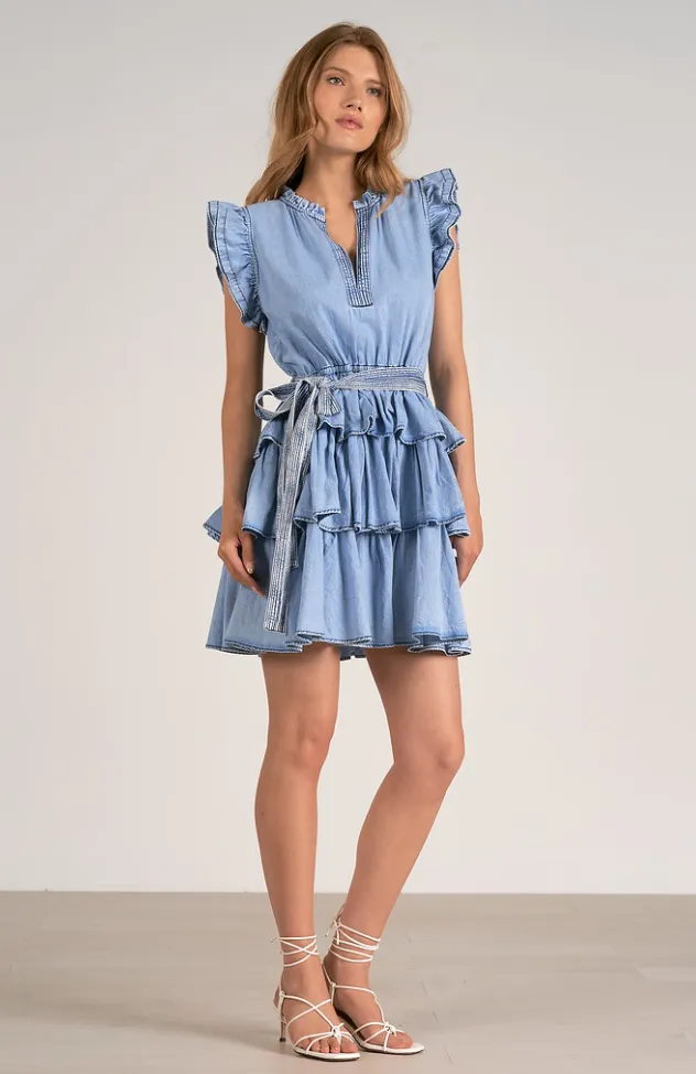 St. Maarten Dress -- Blue