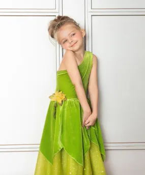 The Frog Princess or Tinker Fairy Duo Costume Dress