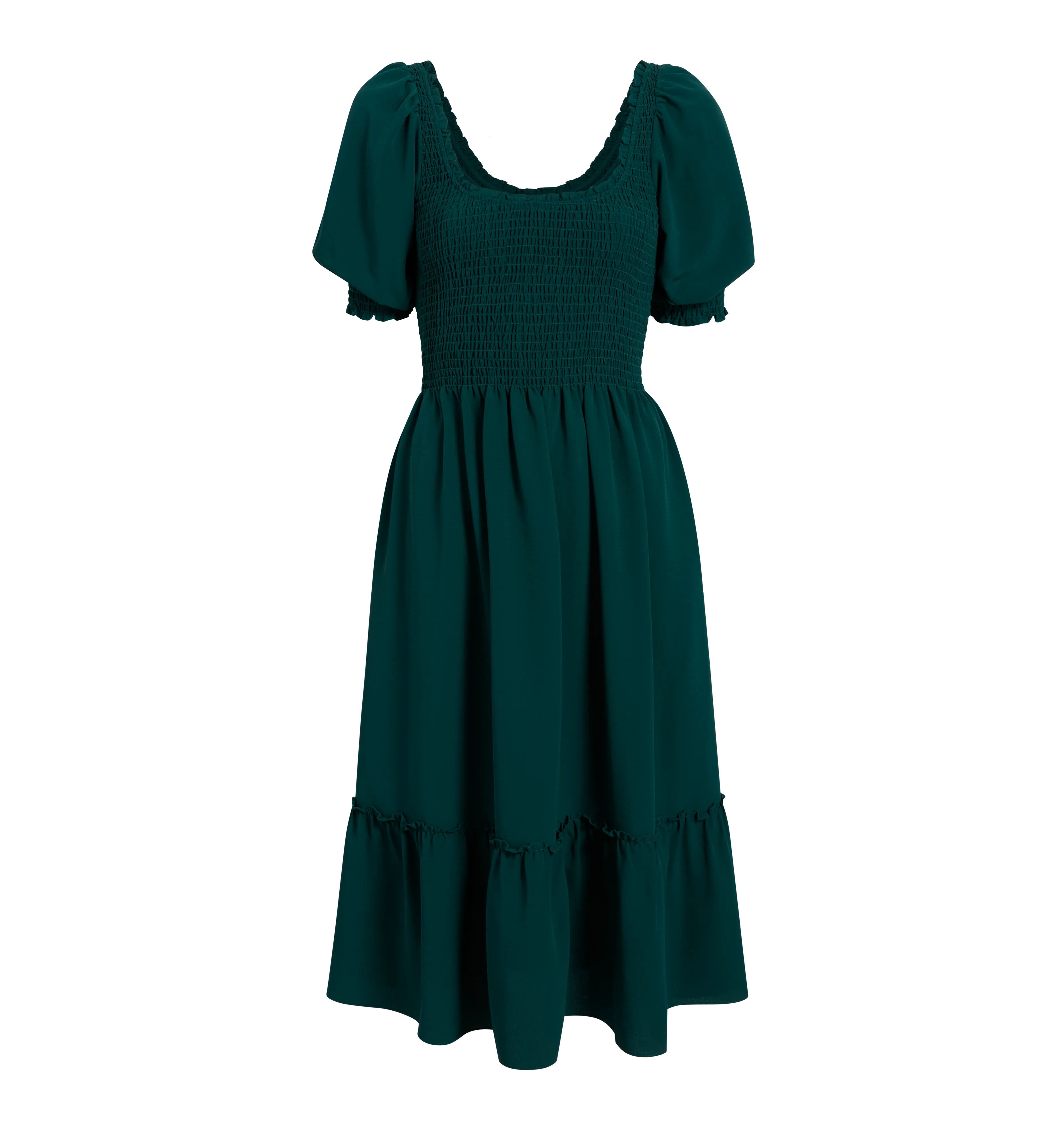 The Louisa Nap Dress - Botanical Garden Crepe