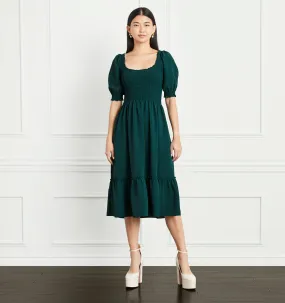 The Louisa Nap Dress - Botanical Garden Crepe