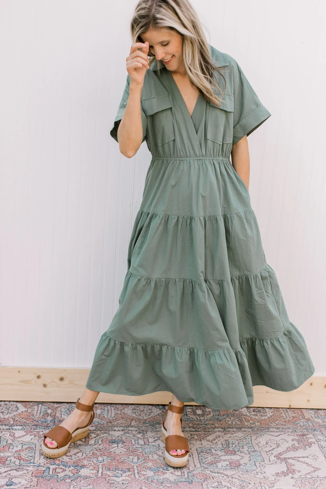 Vintage Green Dress