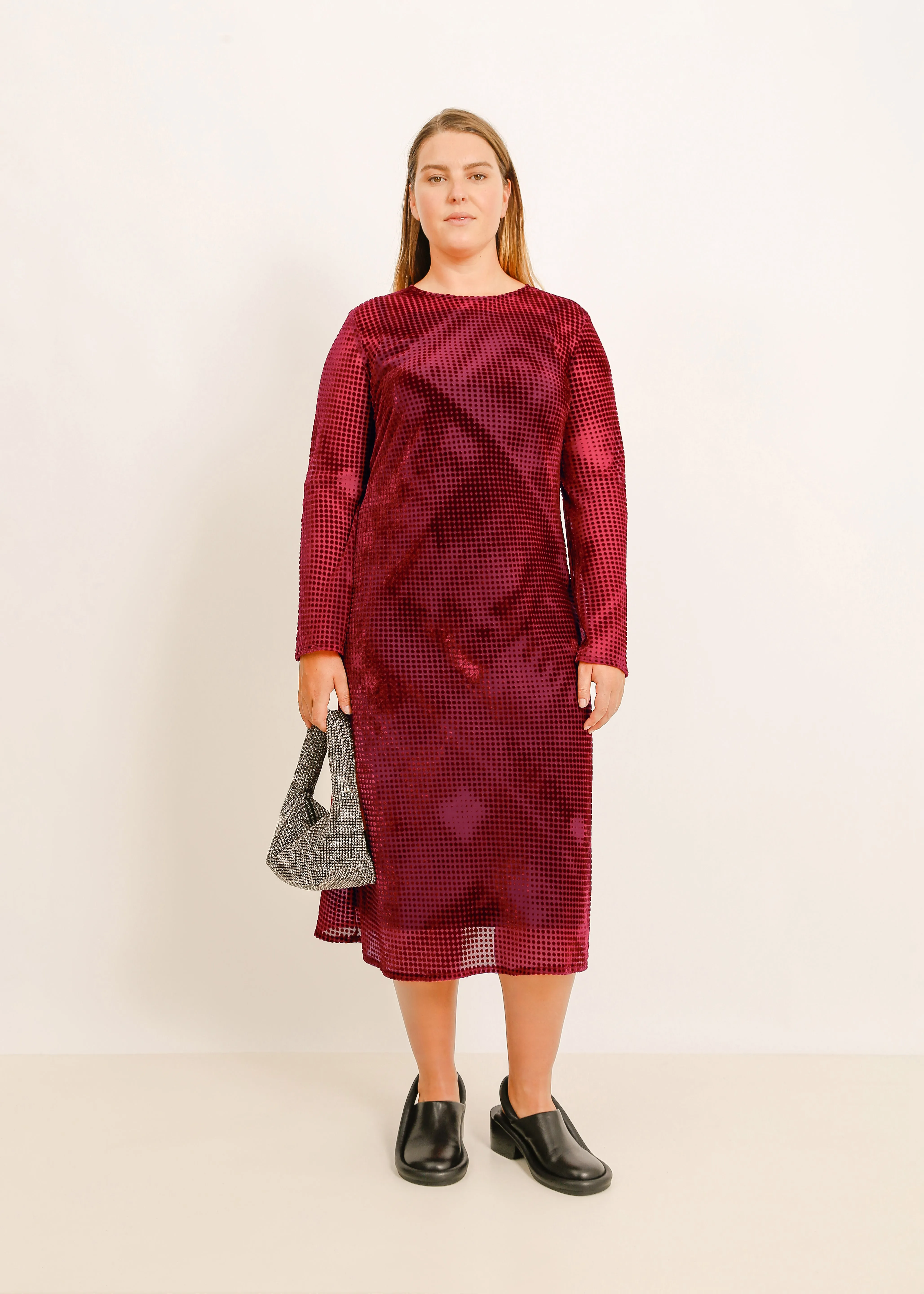 W24 | ADRIAN DRESS / BLOOD RED