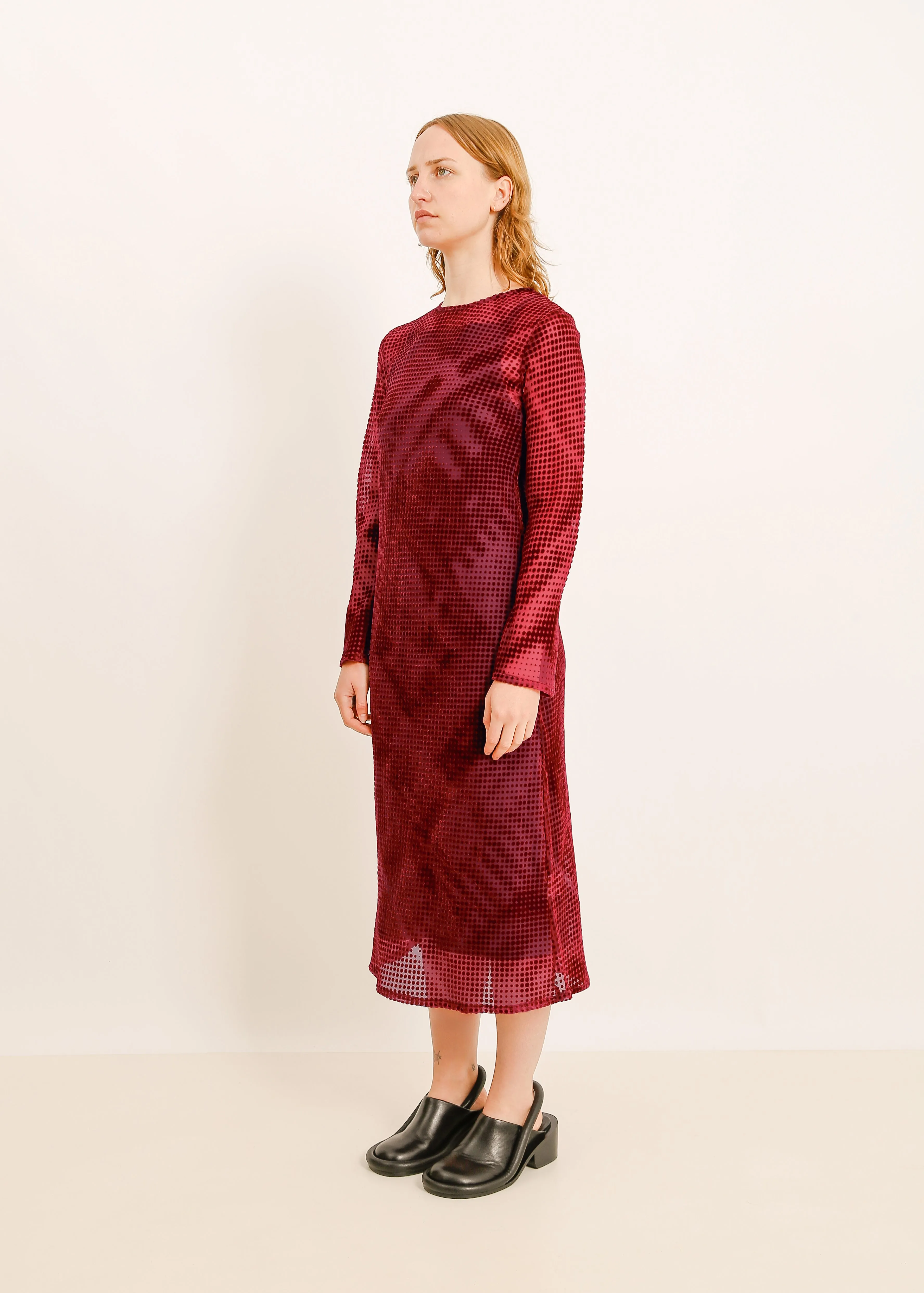 W24 | ADRIAN DRESS / BLOOD RED