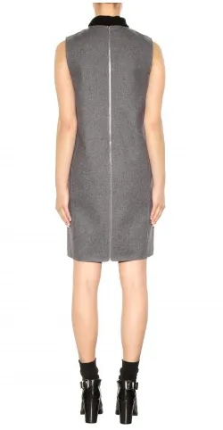 Wool-blend Valace Dress